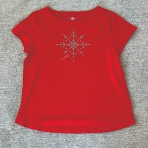 Tommy Hilfiger NWT Red Beaded Tee